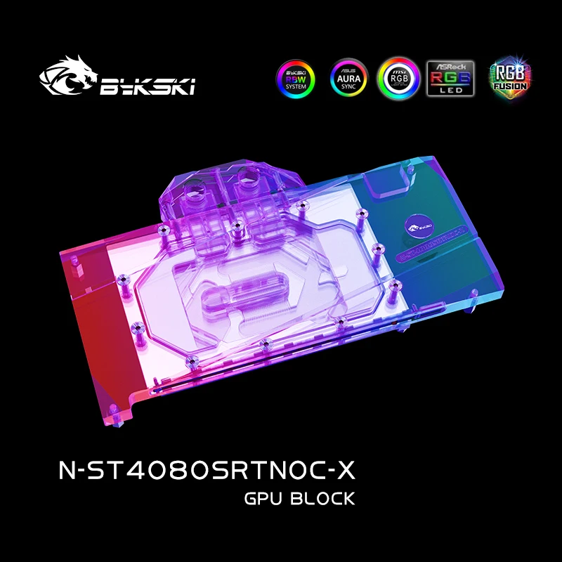 Bykski N-ST4080SRTNOC-X Blocco - Rtx 4080 Water Cooling Block recensione e prezzo